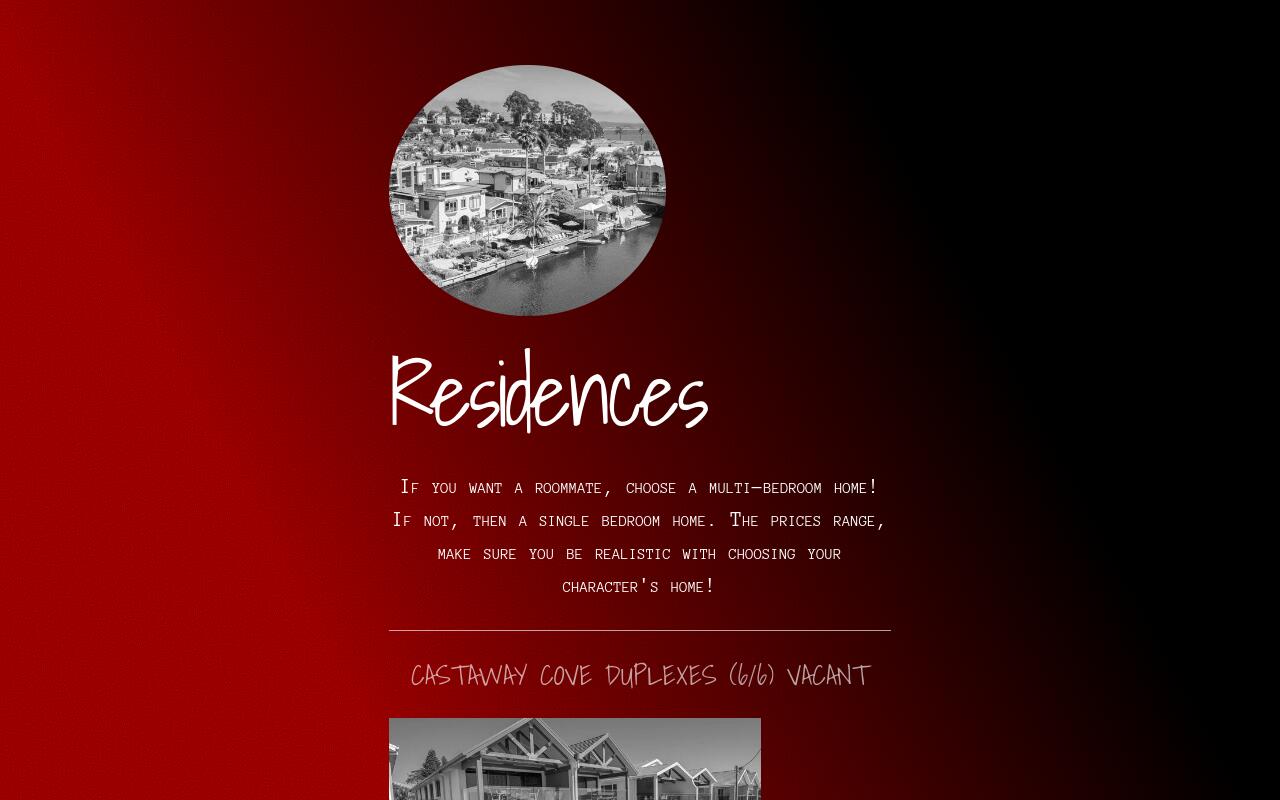 Carrd profile picture for @residential